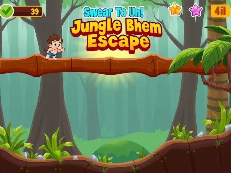 Jungle Bheem Escape power-up screen